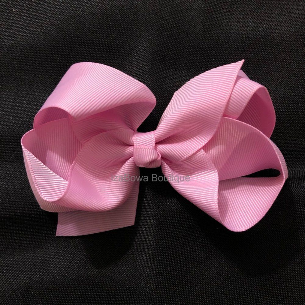 Bundle of (6) 4" Bows - 3 Sets Pinks B8199 Handmade NWT Boutique - Picture 4 of 4
